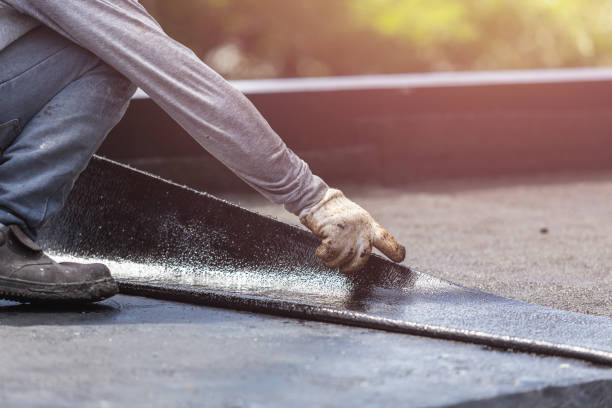 Professional Waterproofing technician working in Lansdale, PA